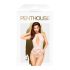 Penthouse Toxic Pulber - kaelaümbrusega valge body - M/L