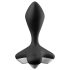 Satisfyer mängumuutja - laetav anaalseksivibraator (must)
