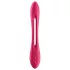Satisfyer Elastic Joy - akuga, paindlik paarivibraator (punane)