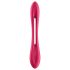 Satisfyer Elastic Joy - laetav, paindlik paarivibraator (punane)