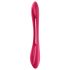 Satisfyer Elastic Joy - laetav, paindlik paarivibraator (punane)