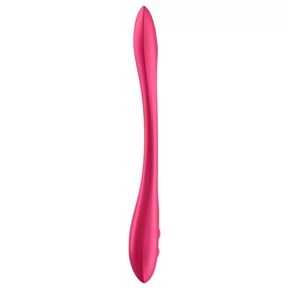Satisfyer Elastic Joy - akuga, paindlik paarivibraator (punane)