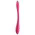 Satisfyer Elastic Joy - laetav, paindlik paarivibraator (punane)