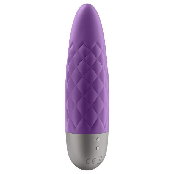 Satisfyer Ultra Power Bullet 5 - akuga veekindel vibraator - lilla