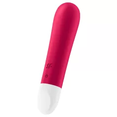 Satisfyer - vibraator - aku, veekindel, punane