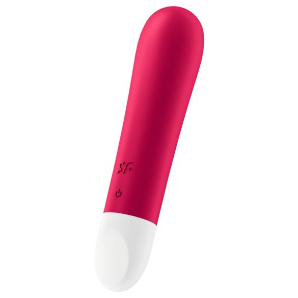 Satisfyer Ultra Power Bullet 1 - akutoitega, veekindel vibraator (punane)