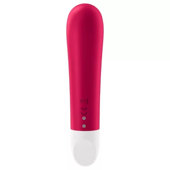 Satisfyer - vibraator - aku, veekindel, punane