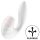 Satisfyer Supernova - akuga õhulainega 2-ühes vibraator (valge)