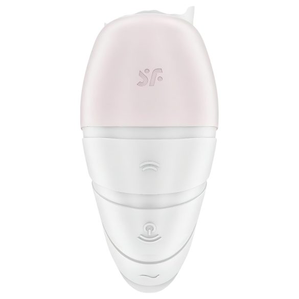 Satisfyer Supernova - aku vibraator ja õhulainestimulaator - valge