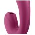 Satisfyer Sunray - laetav õhuimpulsi 2in1 vibraator (punane)