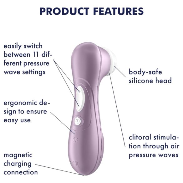 Satisfyer Pro 2 Gen2 - aku kliitoristimulaator - lilla