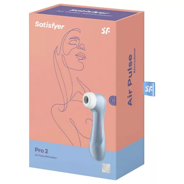 Satisfyer Pro 2 Gen2 - akuõhulainega kliimstimulaator - sinine