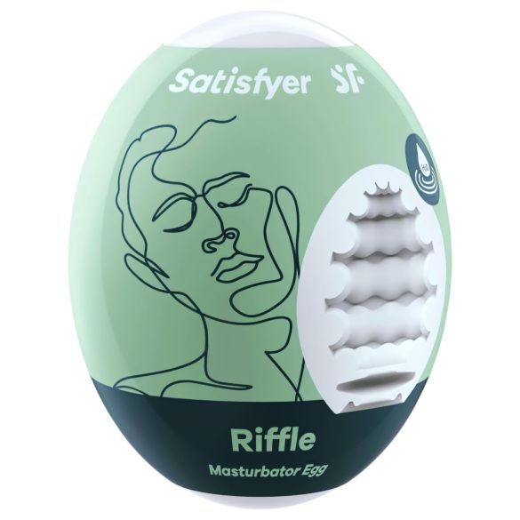 Satisfyer Egg Riffle - munakujul masturbator (1tk)