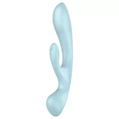 Satisfyer Triple Oh - aku vibraator kliitorivarrega - sinine