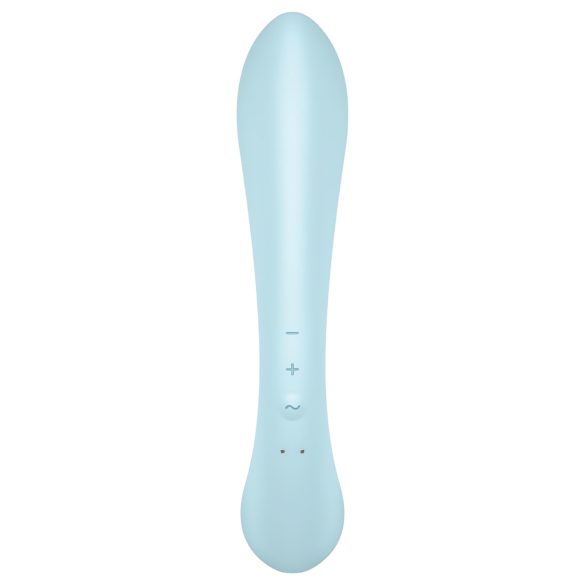 Satisfyer Triple Oh - aku vibraator kliitorivarrega - sinine