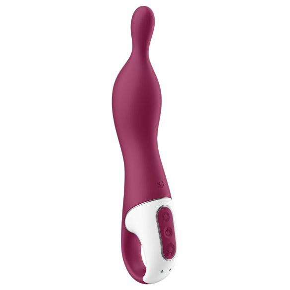 Satisfyer A-Mazing 1 - laetav A-punkti vibraator (punane)