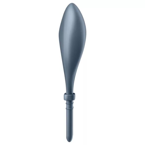 Satisfyer Bullseye - rakendusega juhitav vibratsiooniga peeniserõngas meestele (hall)