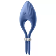   Satisfyer Duelist - akuga vibratsiooniline peeniserõngas (sinine)