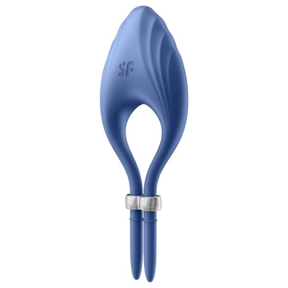Satisfyer Duelist - laetav vibro peeniserõngas (sinine)