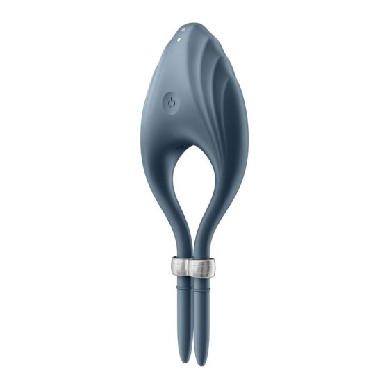 Satisfyer Duelist - dobíjecí vibrační kroužek na penis (šedý)