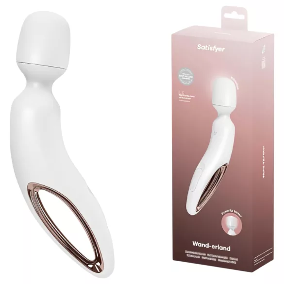 Satisfyer Wand-erland - kehamassaaživibraator - valge