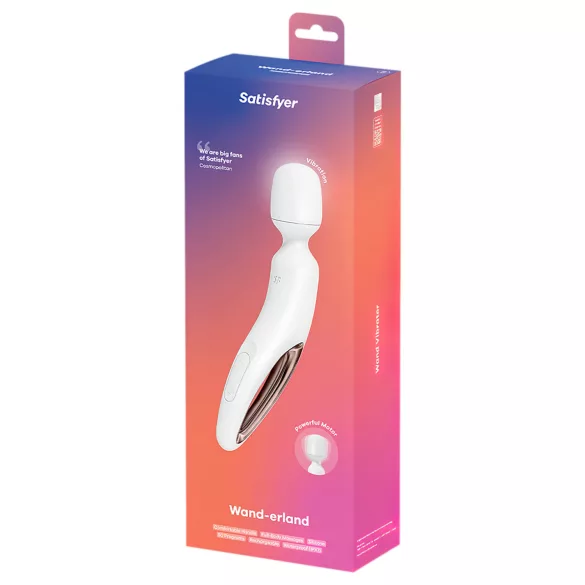 Satisfyer Wand-erland - masseeriv vibraator (valge)