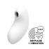 Satisfyer Vulva Lover 2 - õhulainetega kliitorivibraator (valge)