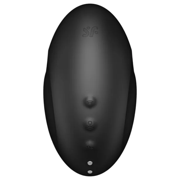 Satisfyer Vulva Lover 3 - kliitoristimulaator õhulainetega - must