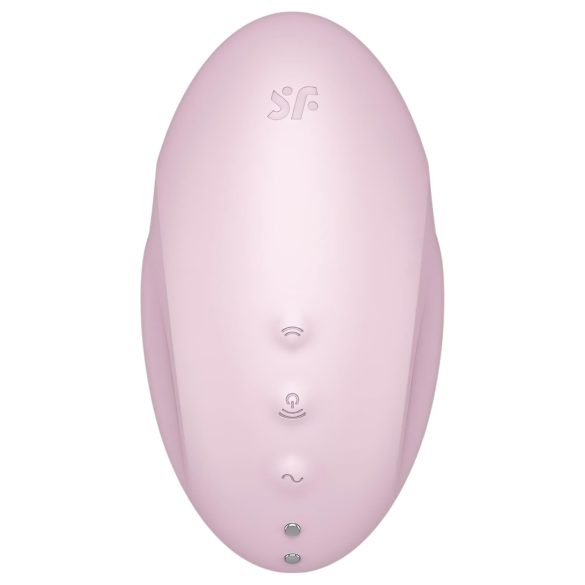 Satisfyer Vulva Lover 3 - aku klitoristimulaator õhulainetega - roosa