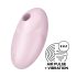 Satisfyer Vulva Lover 3 - akuga õhklaine kliitoris stimuleerija (roosa)