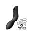 Satisfyer Curvy Trinity 2 - õhulainete ja vibratsiooniga 2in1 stimulaator (must)