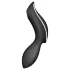 Satisfyer Curvy Trinity 2 - õhuimpulsi ja vibraator 2in1 - must