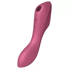   Satisfyer Curvy Trinity 3 - õhulainete ja vibreeriv 2in1 vibraator - punane
