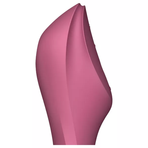 Satisfyer Curvy Trinity 3 - õhulainete ja vibreeriv 2in1 vibraator - punane