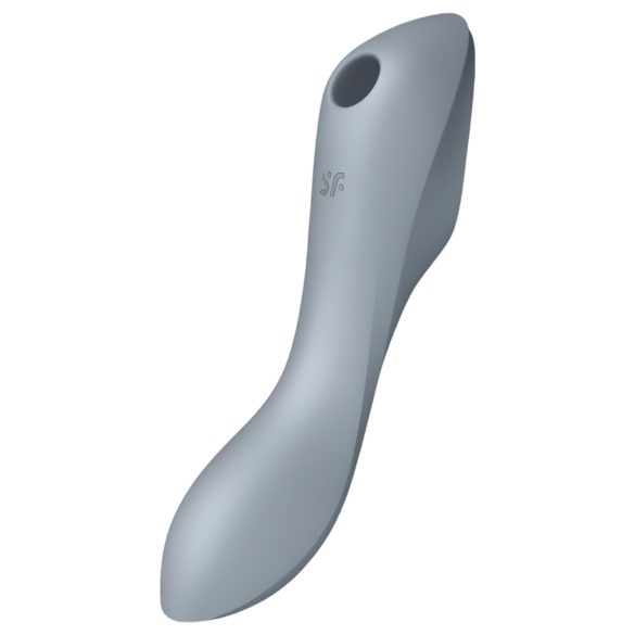 Satisfyer Curvy Trinity 3 - õhulainega 2in1 vibraator (hall)