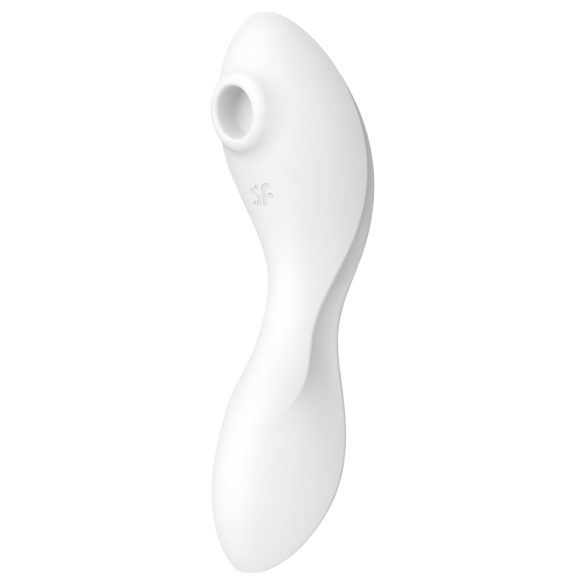 Satisfyer Curvy Trinity 5+ - nutikas 2in1 vibraator (valge)