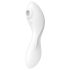 Satisfyer Curvy Trinity 5+ - nutikas 2in1 vibraator (valge)