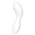 Satisfyer Curvy Trinity 5+ - nutikas 2in1 vibraator (valge)