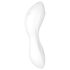 Satisfyer Curvy Trinity 5+ - nutikas 2in1 vibraator (valge)