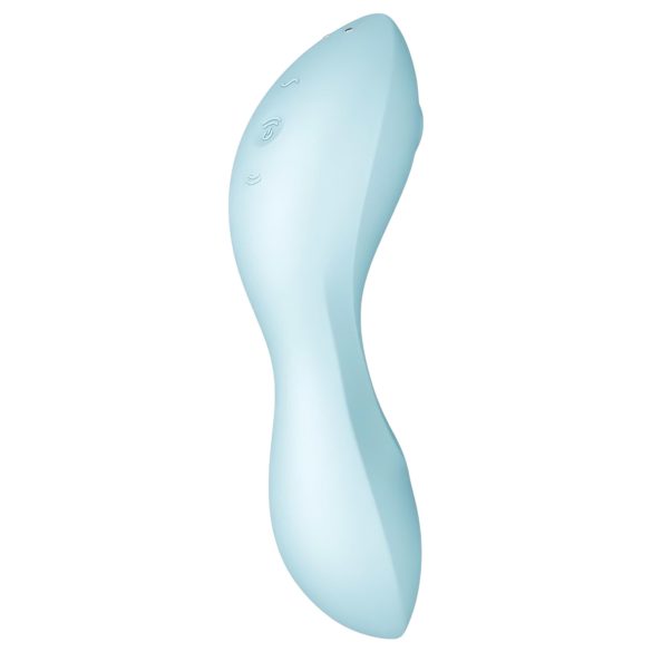 Satisfyer Curvy Trinity 5+ - nutikas 2in1 vibraator - sinine