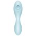 Satisfyer Curvy Trinity 5+ - nutikas 2in1 vibraator - sinine
