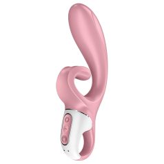 Satisfyer Hug Me - kliitorivibraator käepidemega - roosa