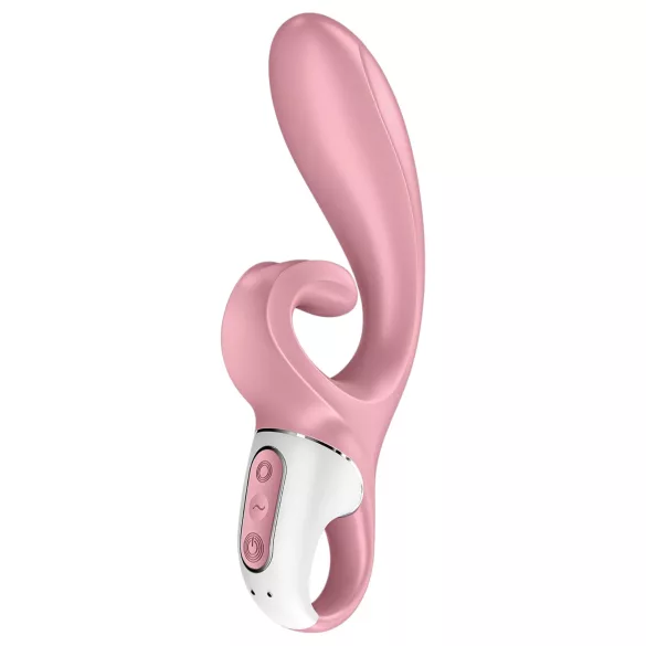 Satisfyer Hug Me - rakendusega juhitav kliitoriharuga vibraator (roosa)
