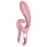 Satisfyer Hug Me - rakendusega juhitav kliitoriharuga vibraator (roosa)