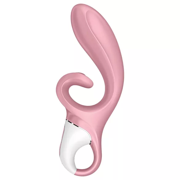 Satisfyer Hug Me - rakendusega juhitav kliitoriharuga vibraator (roosa)