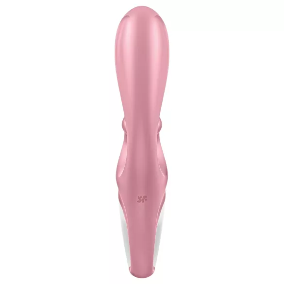 Satisfyer Hug Me - rakendusega juhitav kliitoriharuga vibraator (roosa)