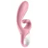 Satisfyer Hug Me - rakendusega juhitav kliitoriharuga vibraator (roosa)