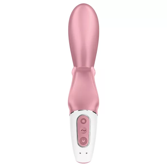 Satisfyer Hug Me - rakendusega juhitav kliitoriharuga vibraator (roosa)