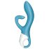Satisfyer Embrace Me - turkoos, aku ja kliitorivarrega vibraator