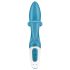Satisfyer Embrace Me - turkoos, aku ja kliitorivarrega vibraator